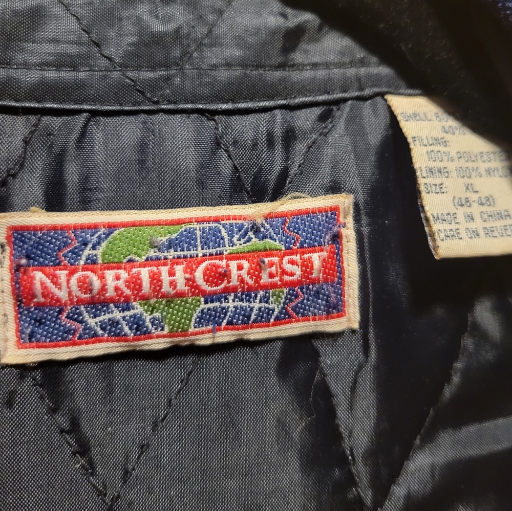 Vintage northcrest lined Quilted flannel jacket - Picture 2 of 4